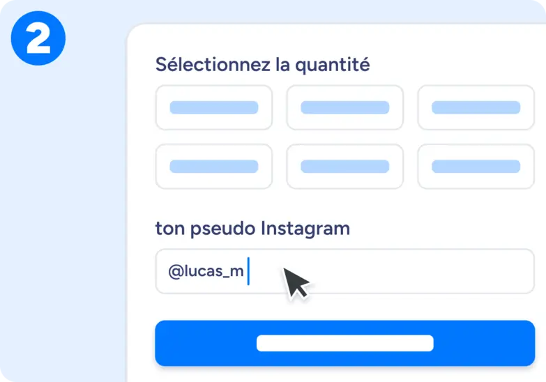 Indiquer les données du profil