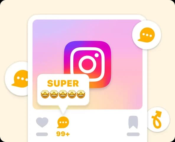 Commentaires Instagram