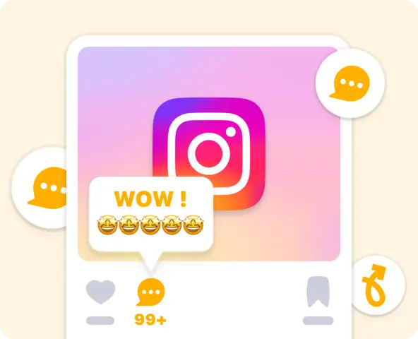 Commentaires Instagram