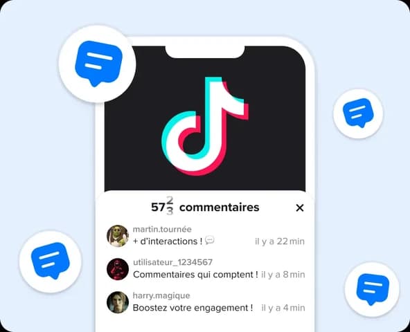 Commentaires TikTok