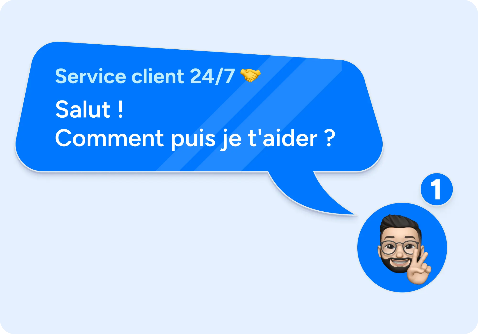 Service client 24/7