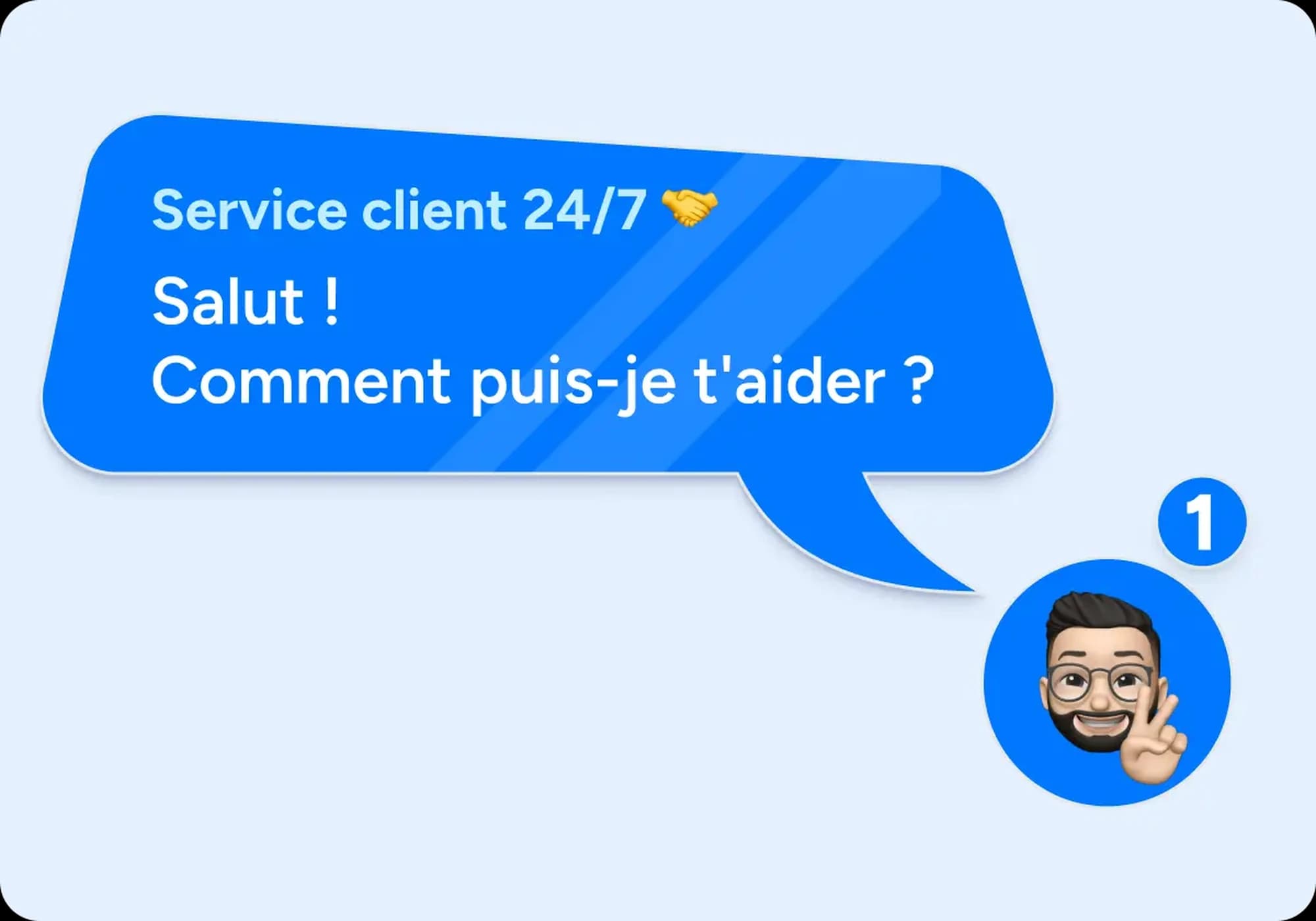 Service client 24/7